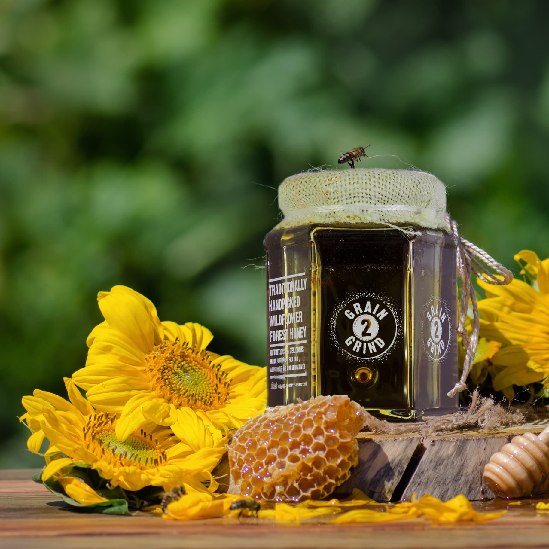 Raw Wildflower Honey